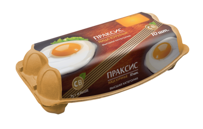 Яйцо столовое Праксис СВ 10шт