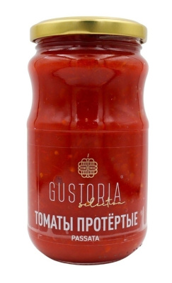 Томаты протёртые Пассата Густория 345г ст/б