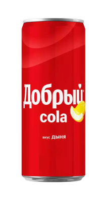 Напиток газ Добрый Кола Дыня 0,33л ж/б