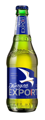 Пиво светлое Жигули Барное Экспорт 0,45л 4,8% ст/б