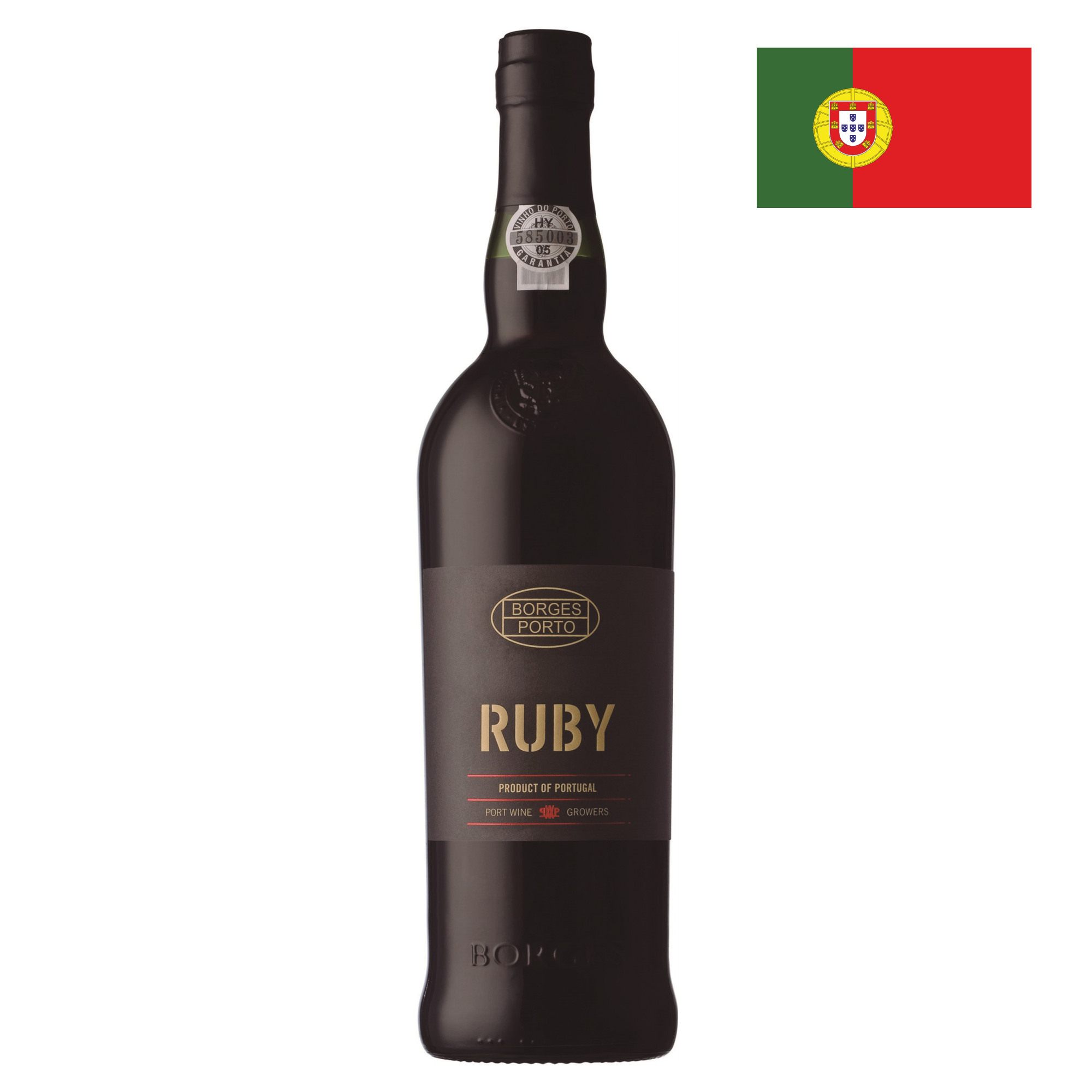 Вино Боржес Порто Руби Портвейн крепленое выдержанное кр сл 0,75л 19%