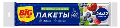 Пакетики для хранения BIG City 100шт