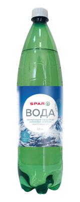 Вода минеральная лечебно-столовая №17 SPAR 1,5л