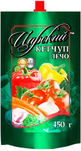Кетчуп Царский Лечо 450г д/п