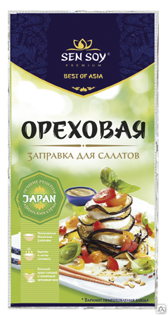 Заправка для салата СэнСой Ореховая 40г