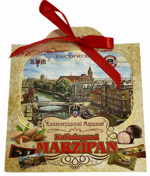 Конфеты глазированные Калининградский Марципан Классический 112г
