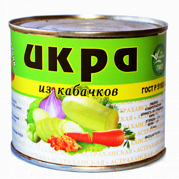 Икра из кабачков Угощение Славянки 545г ж/б