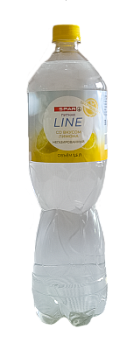 Вода питьевая SPAR Line со вкусом лимона негаз 1,5л