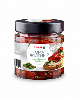 Томаты вяленые с прованскими травами SPAR 165г ст/б