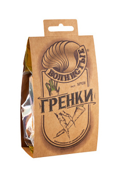 Гренки жареные Волнистые Хрен 75г