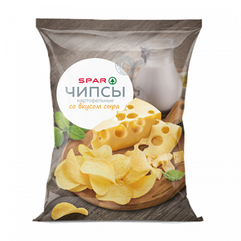 Чипсы SPAR Сыр 150г