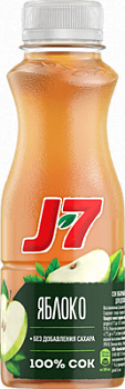 Сок J-7 Яблочный 0.3л