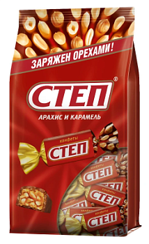 Конфеты глазированные Золотой степ 174г