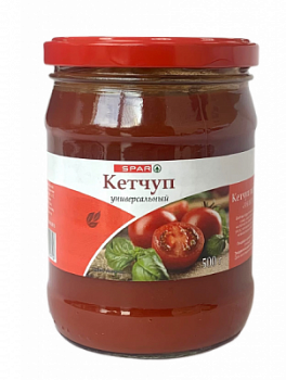 Кетчуп SPAR Универсальный 500г