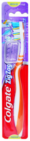Зубная щетка Колгейт Zig Zag средняя 1шт