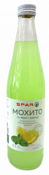 Напиток газ SPAR Мохито 0,5л ст/б