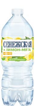 Вода питьевая Сенежская Лимон-мята негаз 1л
