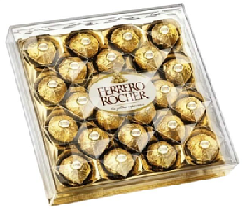 Конфеты шоколадные Ферреро Роше Т24 Бриллиант 300г