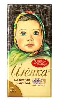 Шоколад Аленка молочный 75г