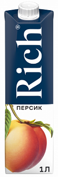 Нектар Рич Персик 1л