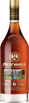 Коньяк Лезгинка КВ 0,5л 40%