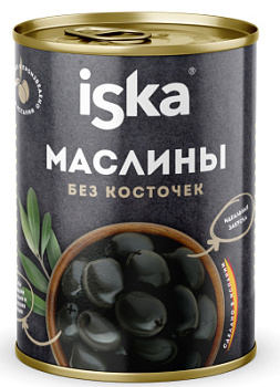 Маслины б/к Иска 280г ж/б
