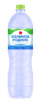 Вода минеральная природная столовая Калинов Родник негаз 1,5 л.