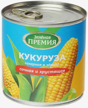 Кукуруза сахарная Зеленая премия 340г ж/б
