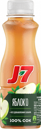 Сок J-7 Яблочный 0.3л