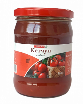 Кетчуп SPAR Сладкий 500г