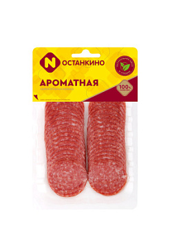 Колбаса с/к Ароматная  Останкино нарезка 100г