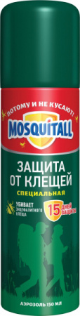 Аэрозоль Специальн защита от клещей Москитол 150мл