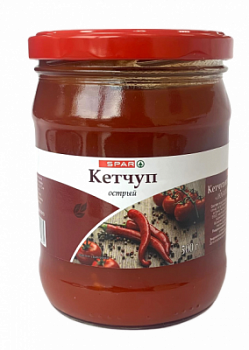 Кетчуп SPAR Острый 500г