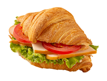 Круассан Цезарь с копченой курицей Кёнигсбеккер 160г