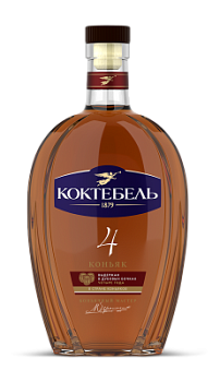 Коньяк Коктебель 4 года 0,5л 40%