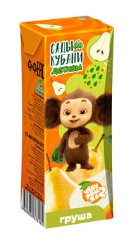 Нектар Сады Кубани Чебурашка Груша 0,2л
