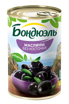 Маслины б/к Бондюэль 300г ж/б