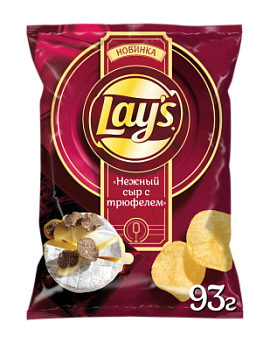 Чипсы Лейз Нежный сыр с Трюфелем 93г