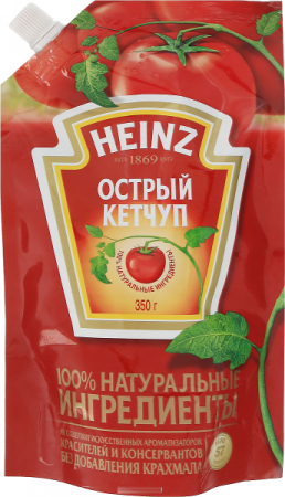 Кетчуп Хайнц Острый 320г д/п