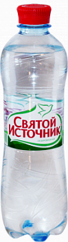 Вода питьевая Святой источник газ 0,5л
