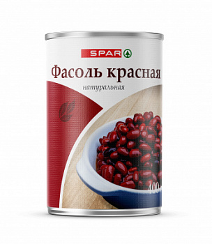 Фасоль красная SPAR натуральная 400г
