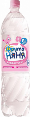Вода ФрутоНяня детская негазированная с рождения 1,5л