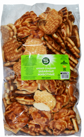 Крекер SPAR Забавные животные 400г