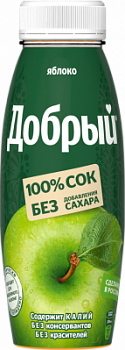 Сок Добрый Яблоко 0,3л