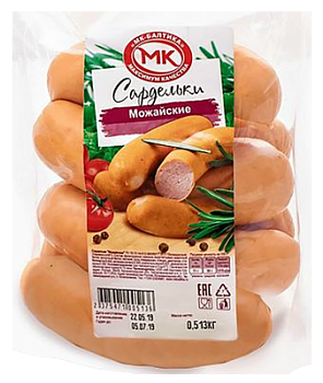 Сардельки Можайские МК Балтика 1кг