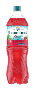 Напиток газ Черноголовка Земляника 1л