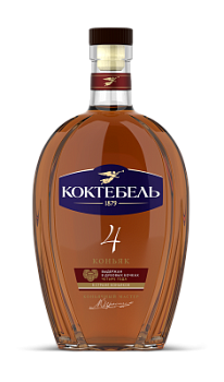 Коньяк Коктебель 4 года 0,5л 40%