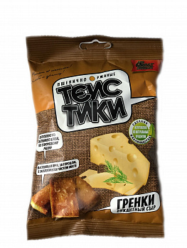Гренки пшенично-ржаные Тейстики Пикантный сыр 100г