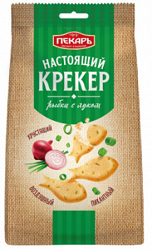 Крекер Пекарь Рыбки с луком 220г