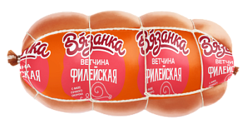Ветчина Филейская Столичная Вязанка 450г